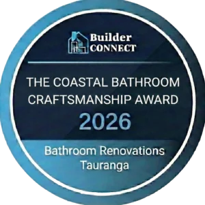 The Coastal Bathroom Craftsmanship Award 2026 for Bathroom Renovations Tauranga